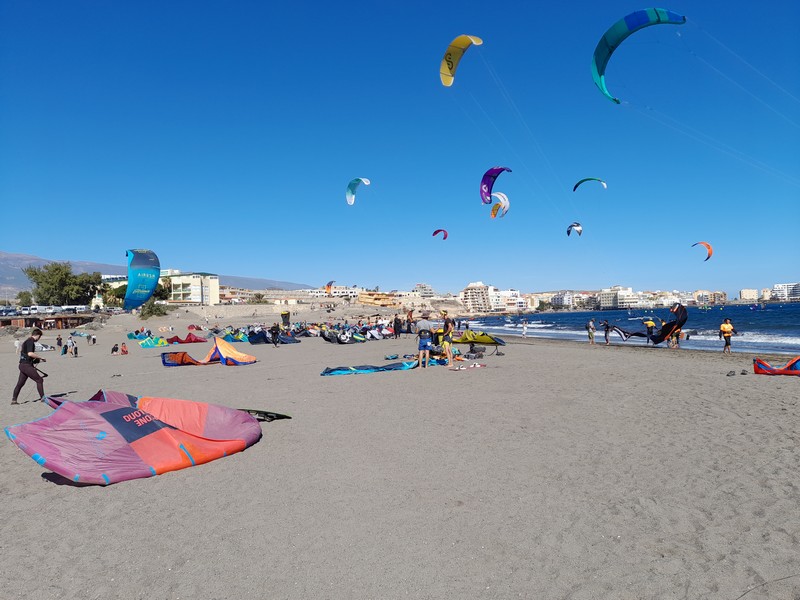 Kitesurfing om vinteren