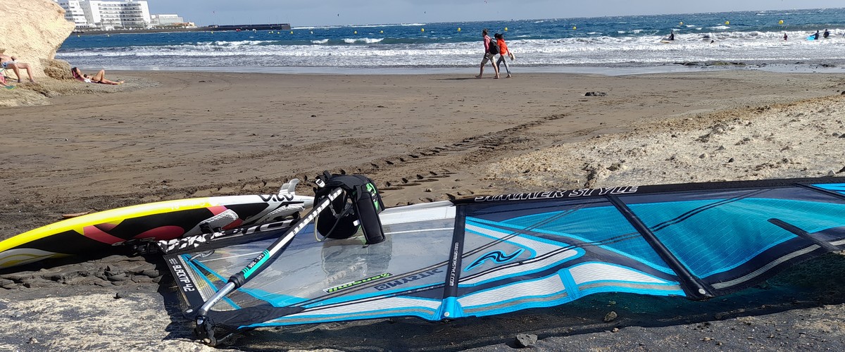 Redning af kitesurfer