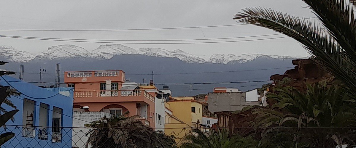 Sne på Tenerife